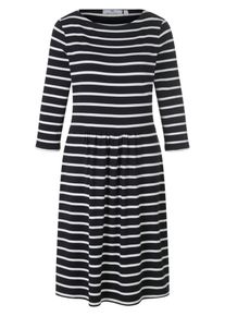 Peter Hahn - Jersey-Kleid mit 3/4-Arm, blau, Gr. 40, Viskose