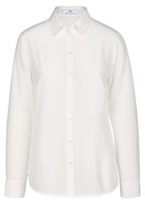 Peter Hahn - Bluse aus 100% Seide, weiss, Gr. 48, Seide