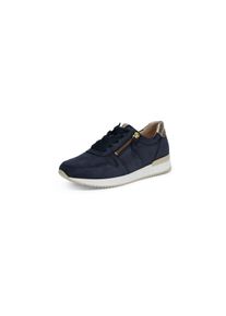 Peter Hahn Gabor - Sneaker, blauw, Maat 37, leer