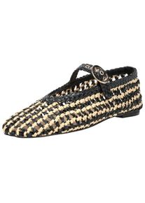 Inuovo Ballerina Damen beige / schwarz Größe 36