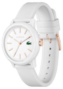 Lacoste Montre à affichage analogique Femme blanc taille One Size