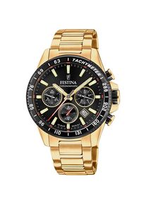 Festina Montre à affichage analogique Homme or, noir taille One Size