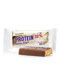 Sanct Bernhard Sport Barre chocolatée 32 % de protéines Goût : stracciatella