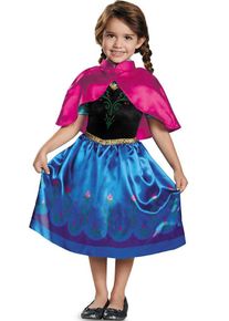 Disney Frozen Anna kostym för tjejer