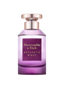 Abercrombie & Fitch Abercrombie & Fitch Authentic Night Woman Woda perfumowana w sprayu Perfumy Female 100 ml