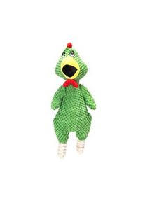 nobleza Hundespielzeug Screaming Chicken grün