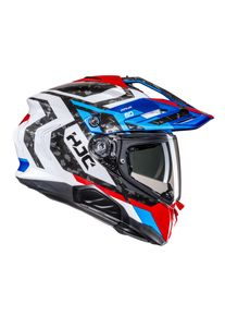 HJC RPHA 60 Dakar Motorradhelm (Rot/Blau/Weiß/Schwarz)