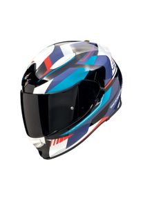 Scorpion EXO-491 Abilis Motorradhelm (Schwarz/Blau/Rot)