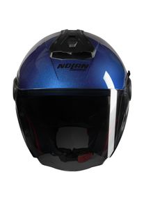 Nolan N40-5 N-Com Classico Nobile 312 Motorradhelm (Blau/Schwarz)
