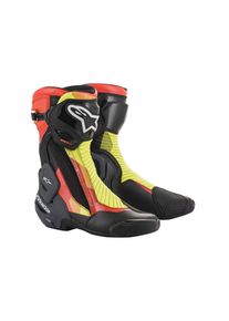Alpinestars S-MX Plus v2 Botas de Motocicleta (preto / amarelo / vermelho)