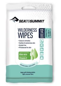 Sea To Summit Wilderness Wipes Compact Wischtücher, 12 Blatt