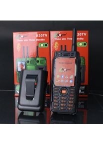 Unlocked Shockproof Outdoor Phone With Antenna Strong Signal SOS Call Magic Voice FM Big Battery Durable AnalogTV Hunting Phone