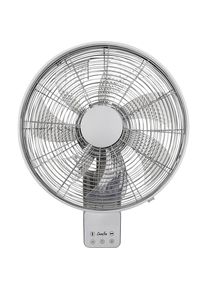 Ventilador de pared AIROS ECO DESIGN WALL, H x A x P 540 x 404 x 350 mm, plateado