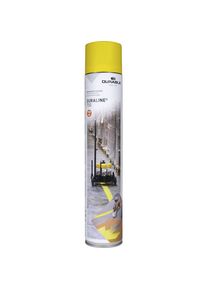 Durable Vloermarkeerspray DURALINE , inhoud 750 ml, geel
