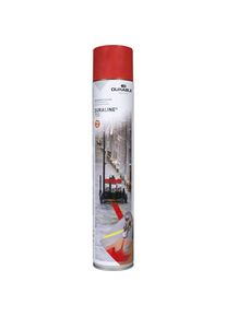 Durable Vloermarkeerspray DURALINE , inhoud 750 ml, rood