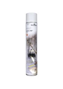 Durable Vloermarkeerspray DURALINE , inhoud 750 ml, wit, vanaf 6 stuks