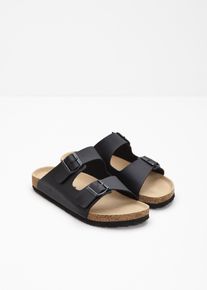 Toffla från Rieker - svart - storlek 40 - bonprix