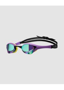 arena Swim Goggles - Unisex - emerald-plum-cyber_lime - Size: One size fits all - Cobra Ultra Swipe Mirror Goggles