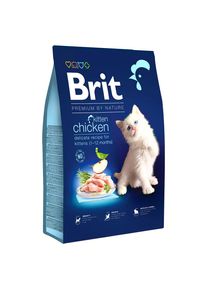 8kg Brit Premium by Nature Cat Kitten kippenvoer droog