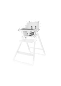 ergobaby Evolve-babyzitje met tafelblad toevoeging: White