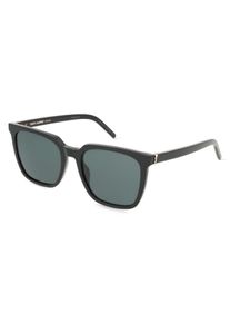 SAINT LAURENT SL M146 | okulary przeciwsłoneczne | Kształt okularów: kanciasty, , czarny