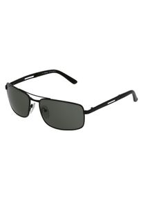 Fielmann MC 551 SUN CL | okulary przeciwsłoneczne | Kształt okularów: kanciasty, poliwęglan, czarny
