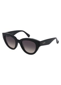MaxMara Max Mara MM0077 | okulary przeciwsłoneczne | Kształt okularów: kocie oko, tworzywo sztuczne, czarny