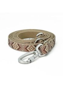 THE DOG IDEA Boho-Chic Hundeleine Nude 2 m