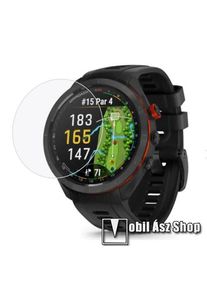 Garmin Approach S70 47mm, TPU okosóra képernyővédő fólia, 1db, Clear, törlőkendővel