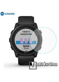 Garmin Forerunner 745, Sunshine Hydrogel TPU okosóra képernyővédő fólia, Ultra Clear, Önregeneráló!, 1db