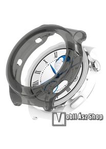 Okosóra szilikontok - ÁTTETSZŐ FEKETE - HUAWEI Watch GT 3 Pro 43mm