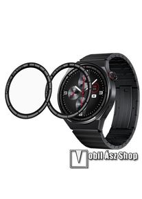 Okosóra Flexible Nano Glass rugalmas edzett üveg - 2db, 3D Curved, A teljes kijelzőt védi! - HUAWEI Watch GT 3 Pro Porsche Design