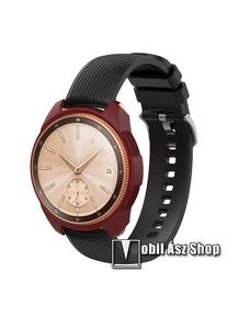 Okosóra szilikontok - BORDÓ - SAMSUNG SM-R810NZ Galaxy Watch 42mm