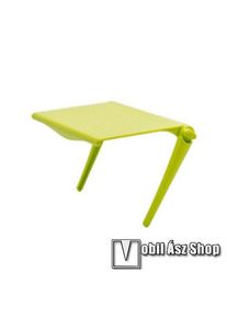 UNIVERZÁLIS polc monitorra / TV-re - 1db, állítható, csúszásgátló, összecsukható, 162 x 112mm - ZÖLD