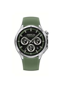 Smartwatch OnePlus Watch 3, Ecran LTPO AMOLED 1.5inch, Procesor Snapdragon W5, 32GB Flash, Bluetooth, NFC, Wi-Fi, IP68 5 ATM, Wear OS (Verde)