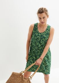 Robe débardeur en coton - vert - taille 46/48 (L) - 100% coton - bonprix