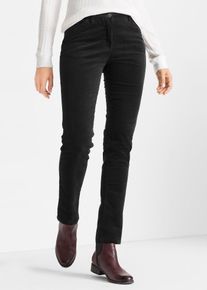 Pantalon en velours côtelé Slim - noir - taille 36 - Velours côtelé - bonprix