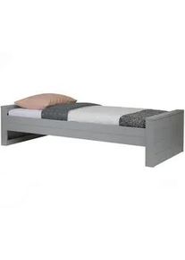 Livetastic Bett , Hellgrau , Holz , Kiefer , massiv , 90x200 cm , Schlafzimmer, Komplette Schlafzimmer und Serien, Schlafzimmerserien