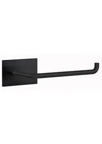 Xxxl Toilettenpapierhalter , Schwarz , Metall , 16x5x5 cm , Badezimmer, WC Ausstattung, Toilettenpapierhalter