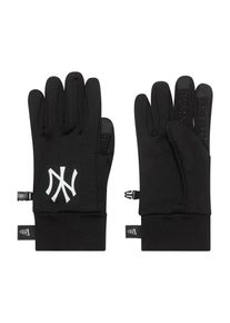 NEW ERA Fingerhandschuhe Herren schwarz / weiß Größe XS/XL