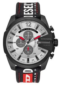 Diesel Montre à affichage analogique Homme noir taille One Size