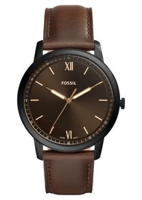 Fossil Uhr Herren dunkelbraun Größe One Size