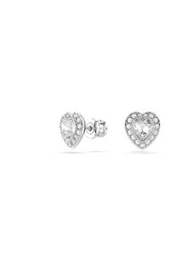 Swarovski Dames Oorbellen 'Ariana Grande' zilver / transparant One Size