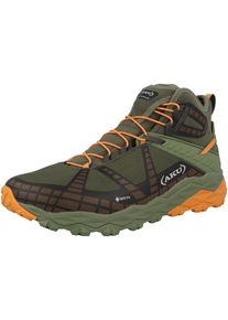 Aku Outdoorschuhe 'Flyrock GTX' Herren braun / dunkelgrün / schwarz Größe 41