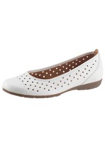 Gabor Ballerina Damen weiß Größe 41