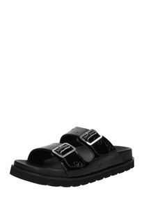 JOOP! Pantolette Damen schwarz / silber Größe 36