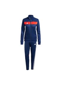 adidas Performance Dames Trainingspak 'Tiro 25 Essentials' donkerblauw / rood / wit 4XS