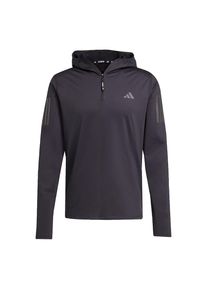 adidas Performance Funktionsshirt 'Own The Run' Herren grau / schwarz Größe XS