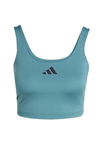 adidas Performance Dames Sport bh 'Power' petrol / zwart M-L
