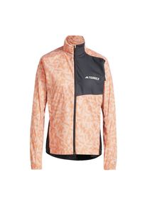 adidas terrex Sportjacke 'TRAIL' Damen anthrazit / orange / rosé / weiß Größe XXXS/XXS